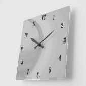 Horloge Carrée Subtil (Angle)