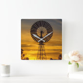 Horloge Carrée Sunset wall clock (Maison)