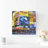 Horloge Carrée Sur Broadway (Maison)