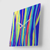 Horloge Carrée Surf's Up Wall Clock (Angle)