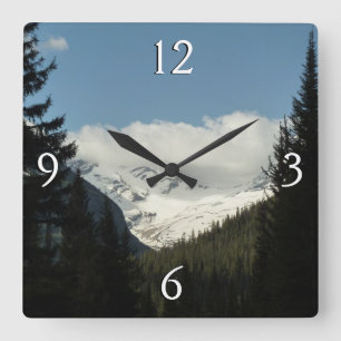 Horloge Carrée Surplomb du glacier Jackson au parc national de Gl