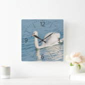 Horloge Carrée Swan (Maison)