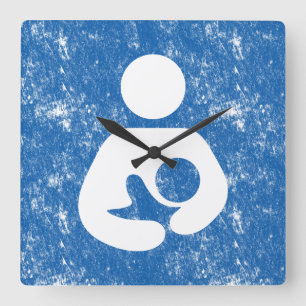 Horloge Carrée Symbole de soins infirmiers