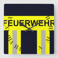 Symbole Feuerwehr Blau uniforme