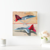 HORLOGE CARRÉE T-7A RED HAWK (Maison)