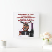 Horloge Carrée T-shirt de base pour hommes (Maison)