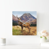 Horloge Carrée Tag Wall Clock (Maison)