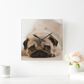 Horloge Carrée Tan Female (Maison)