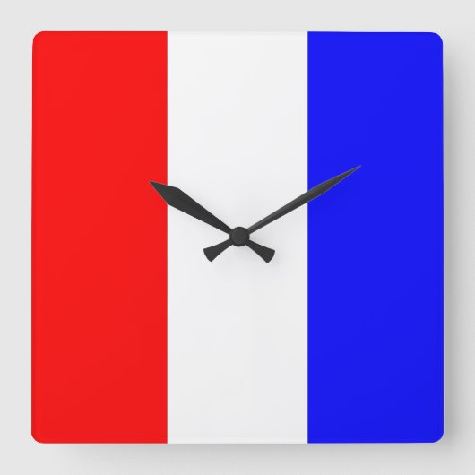 Horloge Carrée Tango (Recto)