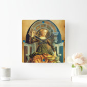 HORLOGE CARRÉE TAROTS DE RENAISSANCE ANTIQUE 14 / TEMPÉRANCE (Maison)