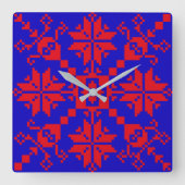 Horloge Carrée Tartlau temps (Recto)