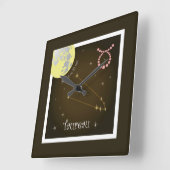 Horloge Carrée Taureau 21 avril au 20 mai (Angle)