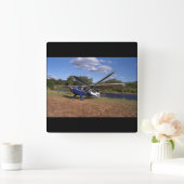 Horloge Carrée Taylorcraft, BC-12D, aviation 1946_Classic (Maison)