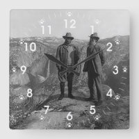 Teddy Roosevelt et John Muir dans Yosemite