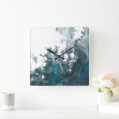 Horloge Carrée Tempest d'Indigo (Maison)