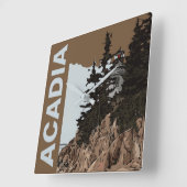 HORLOGE CARRÉE TÊTE DU PORT DE BASS (Angle)