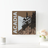 HORLOGE CARRÉE TÊTE DU PORT DE BASS (Maison)