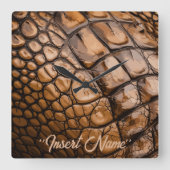 Horloge Carrée Texture du générateur (Recto)