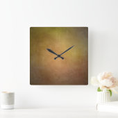Horloge Carrée Textures de styles classiques (Maison)