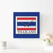 Horloge Carrée Thaïlande (Maison)