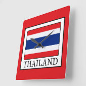 Horloge Carrée Thaïlande (Angle)