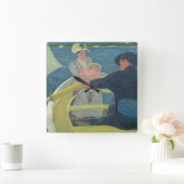 Horloge Carrée The Boating Party, 1893-94 (Maison)