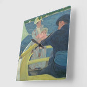 Horloge Carrée The Boating Party, 1893-94 (Angle)