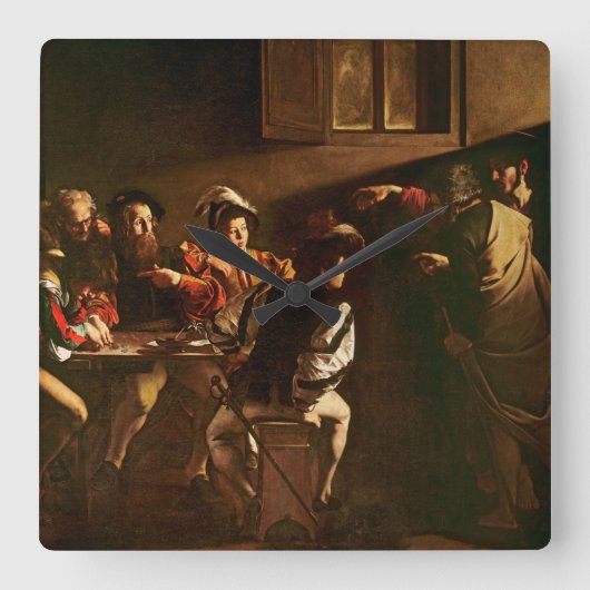 Horloge Carrée The Calling of St. Matthew, c.1598-1601 (Recto)