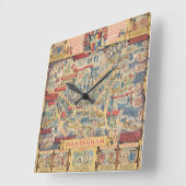 Horloge Carrée The Heart of Birmingham (Angle)