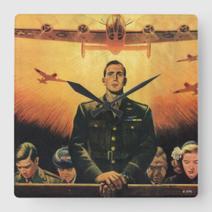 Horloge Carrée The Immortal Harpy