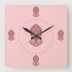 Horloge Carrée The Sandal Of The Prophet (Henna)(Red)