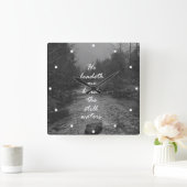 Horloge Carrée The Still Waters (Maison)