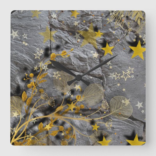 Horloge Carrée The Stone wall (Recto)