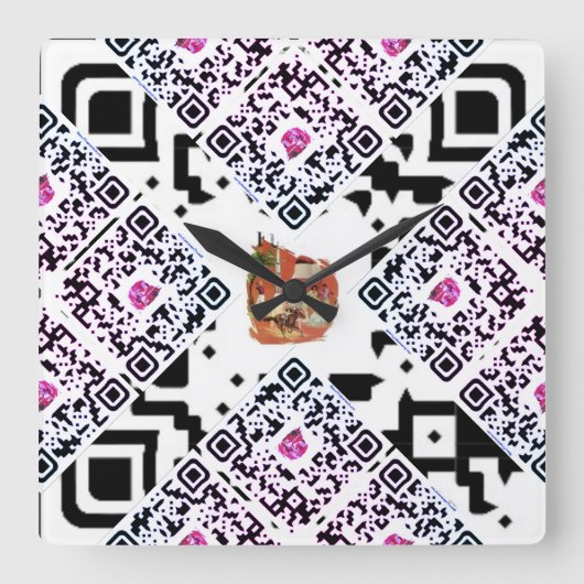 Horloge Carrée #thesurfingmermaid_Florida (Recto)