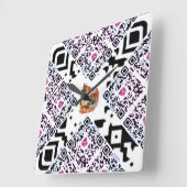 Horloge Carrée #thesurfingmermaid_Florida (Angle)