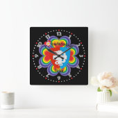 Horloge Carrée Ticino Suisse Svizzera Svizra (Maison)