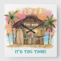 Tiki Time Tropical Beach Bar Surf & mer
