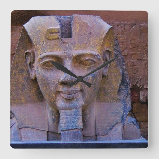 Horloge Carrée Time with King Tut (Recto)