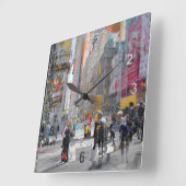 Horloge Carrée Times Square (Angle)
