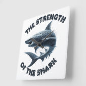 Horloge Carrée Titan de l'océan (Angle)