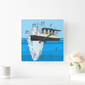 Horloge Carrée Titanic (Maison)