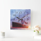 Horloge Carrée Titanic (Maison)