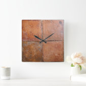 Horloge Carrée Titre espagnol (Maison)