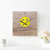 Horloge Carrée Together (Maison)