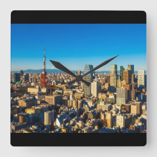 Horloge Carrée Tokyo 001A