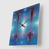 Horloge Carrée Tombeau en trois, Klee (Angle)