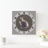 Horloge Carrée Tortoiseshell (Maison)