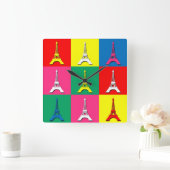 Horloge Carrée Tour Eiffel (Maison)