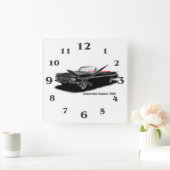 Horloge Carrée Tournoi de tennis de Wall (Maison)