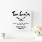 Horloge Carrée Town & Country Restaurants, Chicago, IL (Maison)